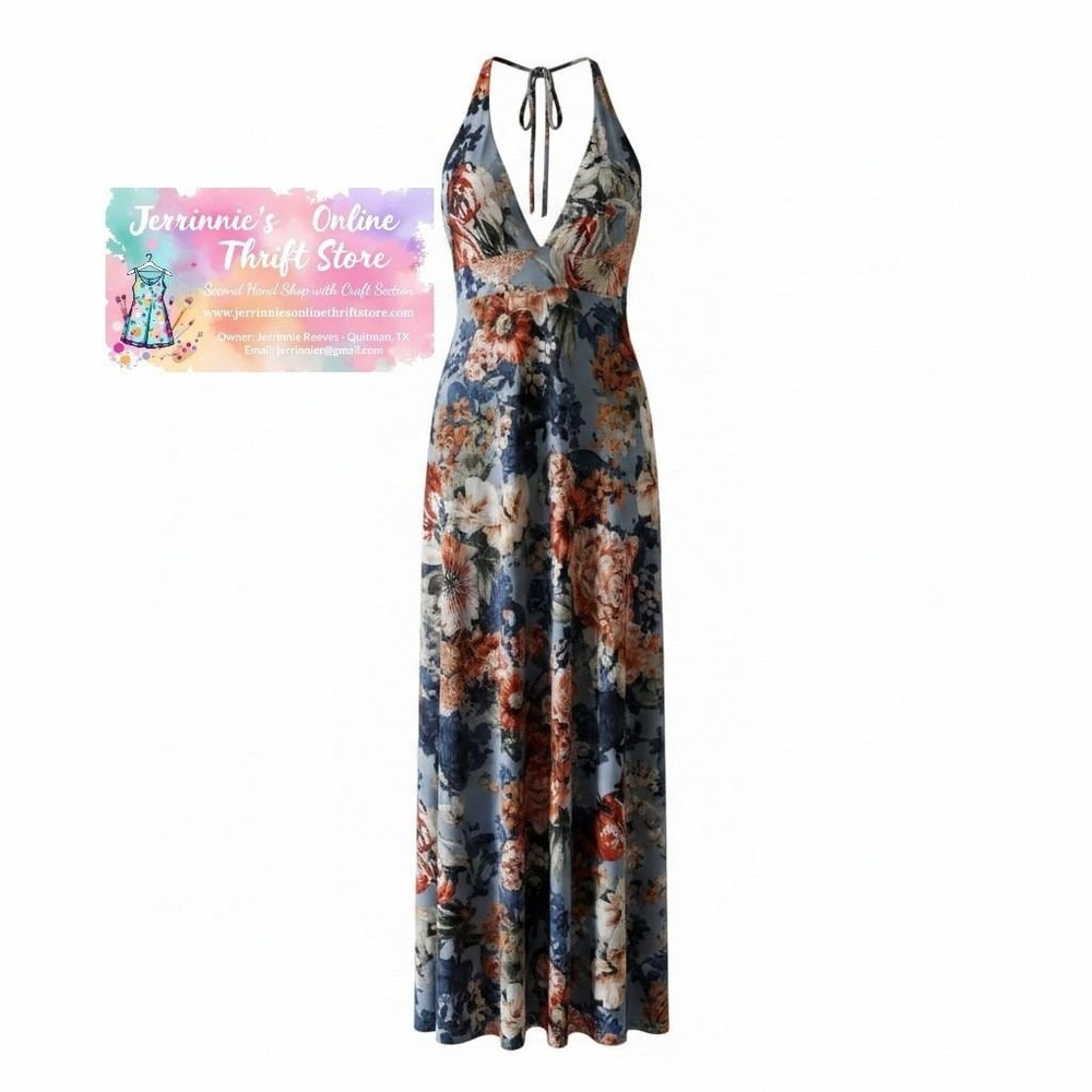 Veronica M Floral Maxi Dress‎ – Size L